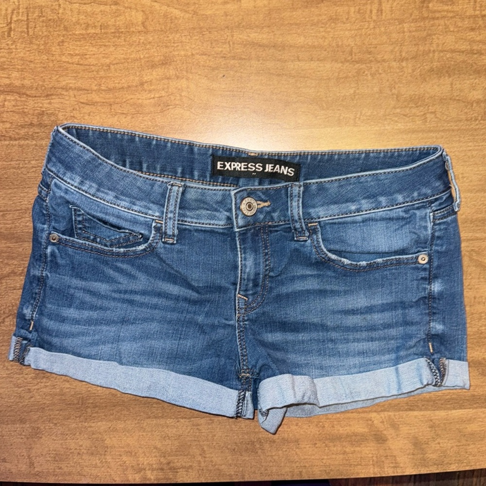 express jean shorts